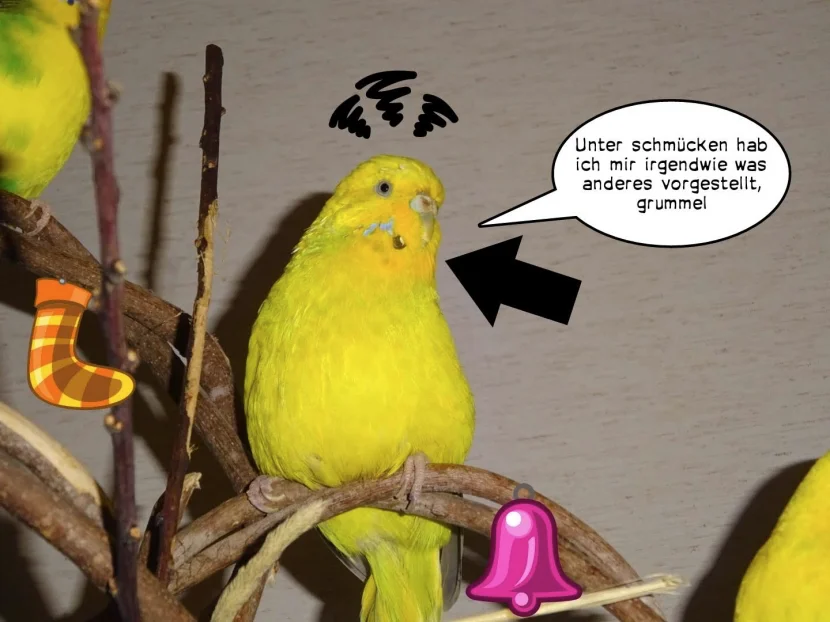 Comic dicke Henne