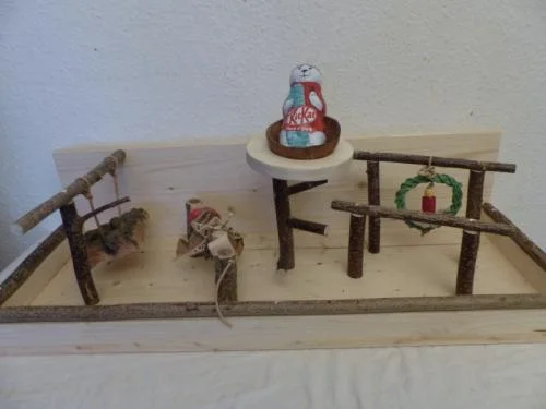 Wichtelgeschenk Klettergerüst