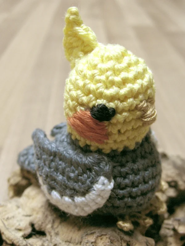 Wellensittich-Bild: der erste Versuch
