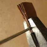 Stangen mit Zange biegen 1
