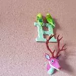 Bert und Leo als Wanddeko