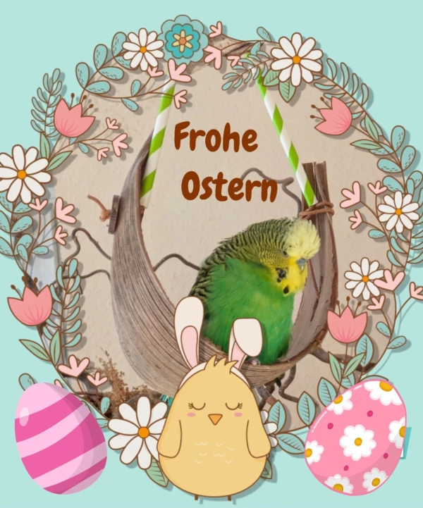 Yoshi wünscht, stellvertretend für meine vier Racker, euch allen Frohe Ostertage.