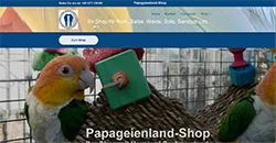 Papageienland-Shop
